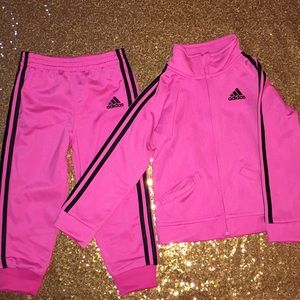 Never worn! Brand new! Baby girl Adidas outfit: